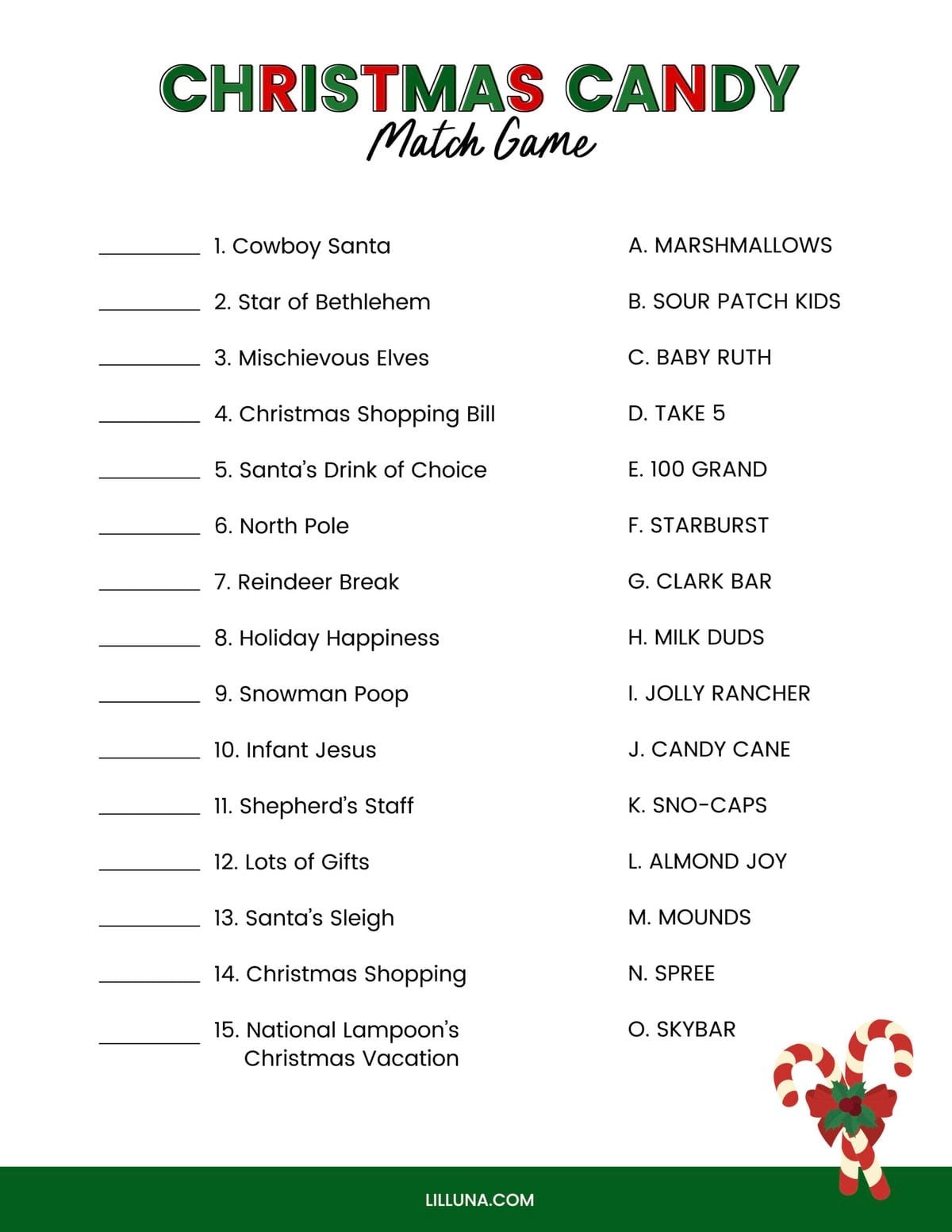 free printable christmas games {4 freebies} | lil' luna
